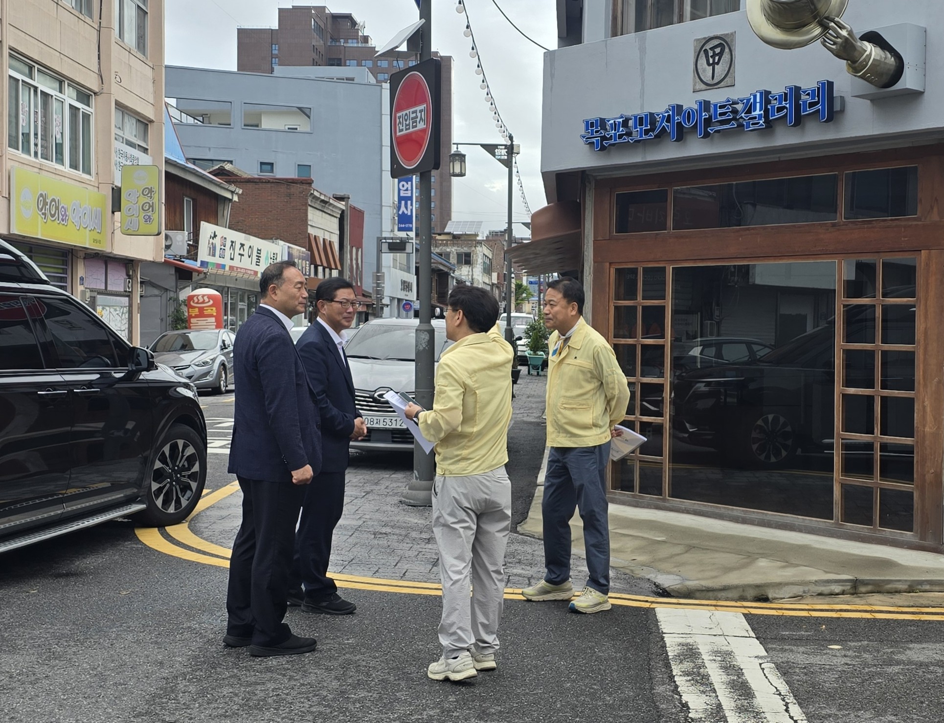 강성휘 목포시장, 장마철 대비 침수우려지역 현장점검 실시