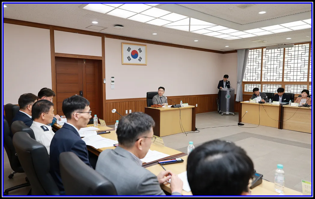 함평군, 제4회 안전관리위원회 열고 국향대전·전국노래자랑 안전관리계획 심의